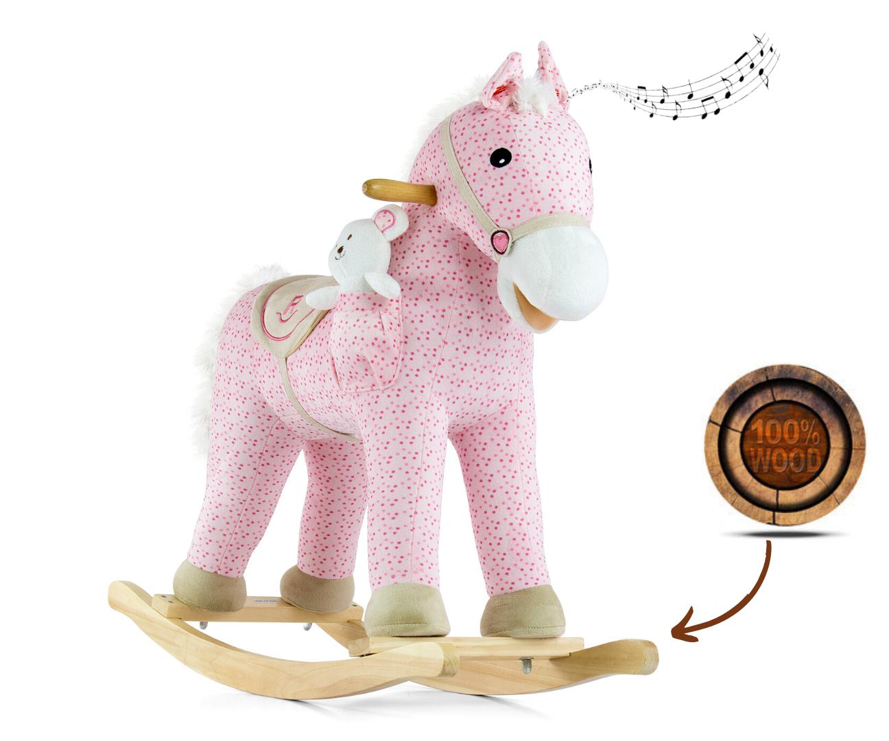 Milly Mally Supamas žaislas - Ponis, rožinės spalvos