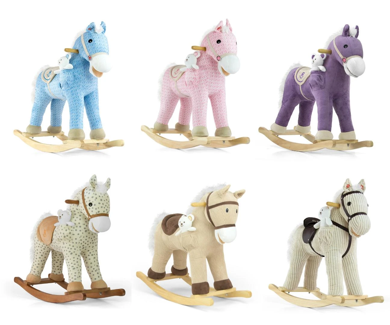 Supamas arkliukas su melodija Milly Mally Pony violetinis