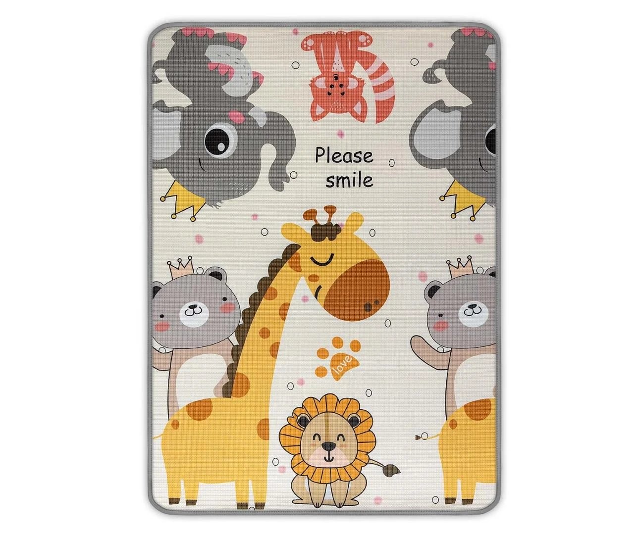MILLY MALLY Putplasčio kilimėlis suvyniotas Kinder jūra ir Afrika