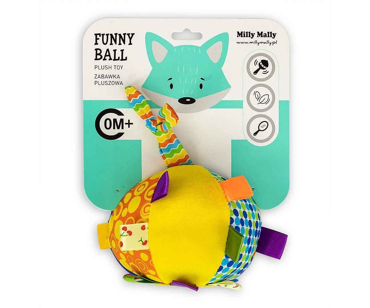 MILLY MALLY 2992 Pliušinis žaislinis kamuolys