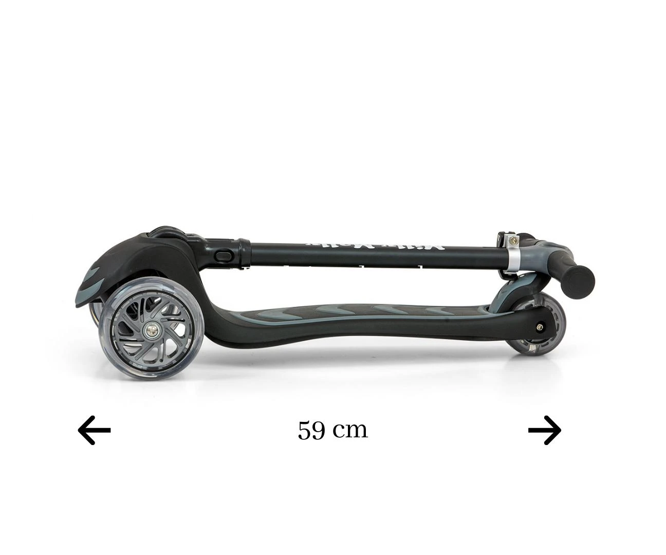 MILLY MALLY 3673 Motoroleris SCOOTER Boogie juodas