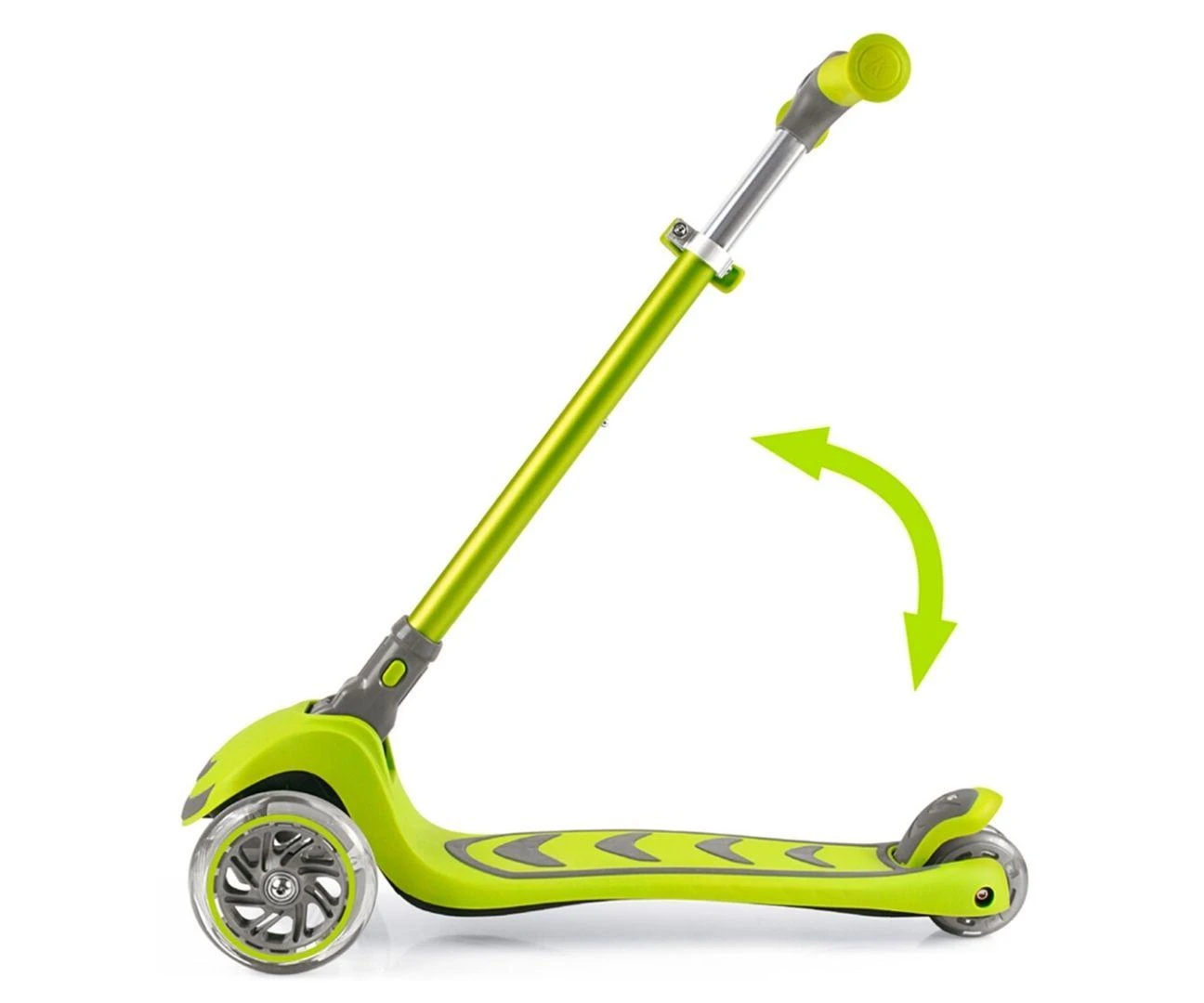 Milly Mally Scooter Boogie 5901761125429 Scooter, Žalias
