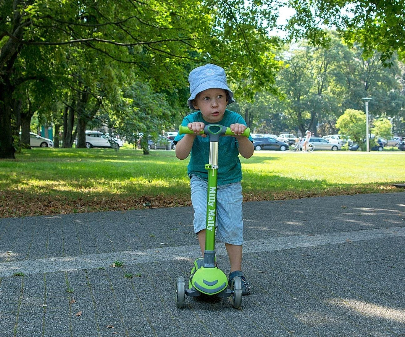 Milly Mally Scooter Boogie 5901761125429 Scooter, Žalias