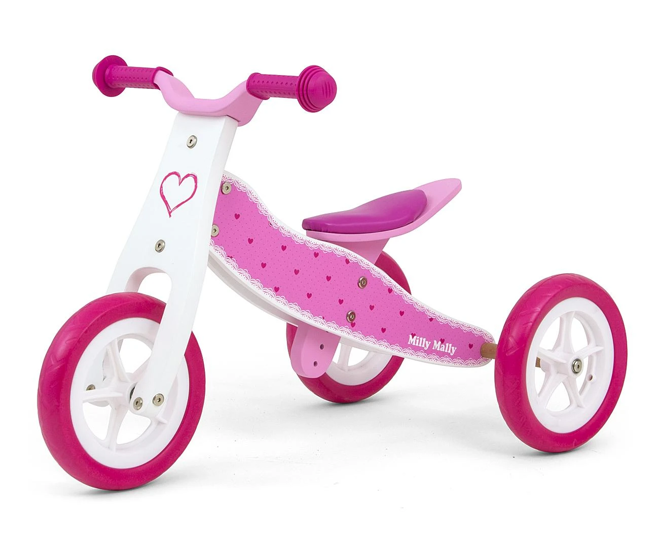 MILLY MALLY 2in1 transporto priemonė COOL/LOOK HEARTS