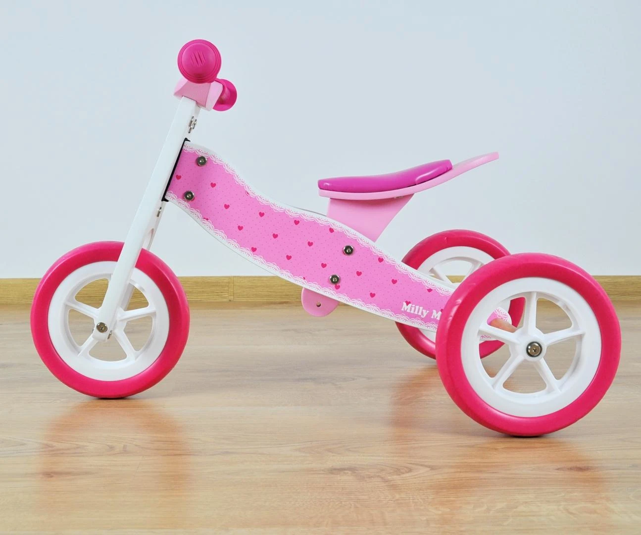 MILLY MALLY 2in1 transporto priemonė COOL/LOOK HEARTS