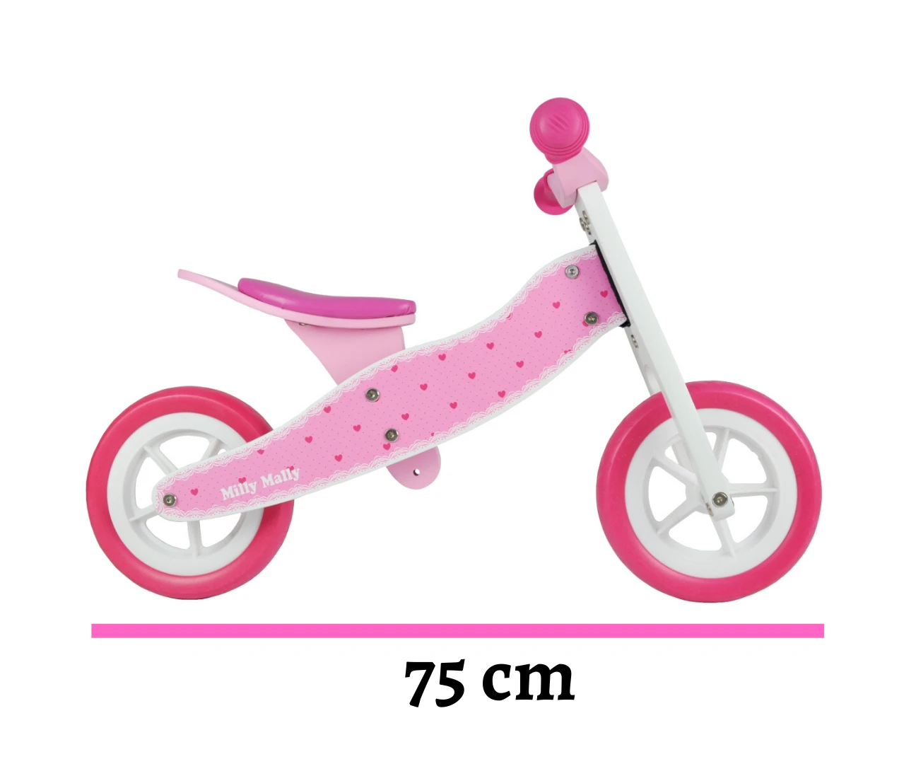 MILLY MALLY 2in1 transporto priemonė COOL/LOOK HEARTS
