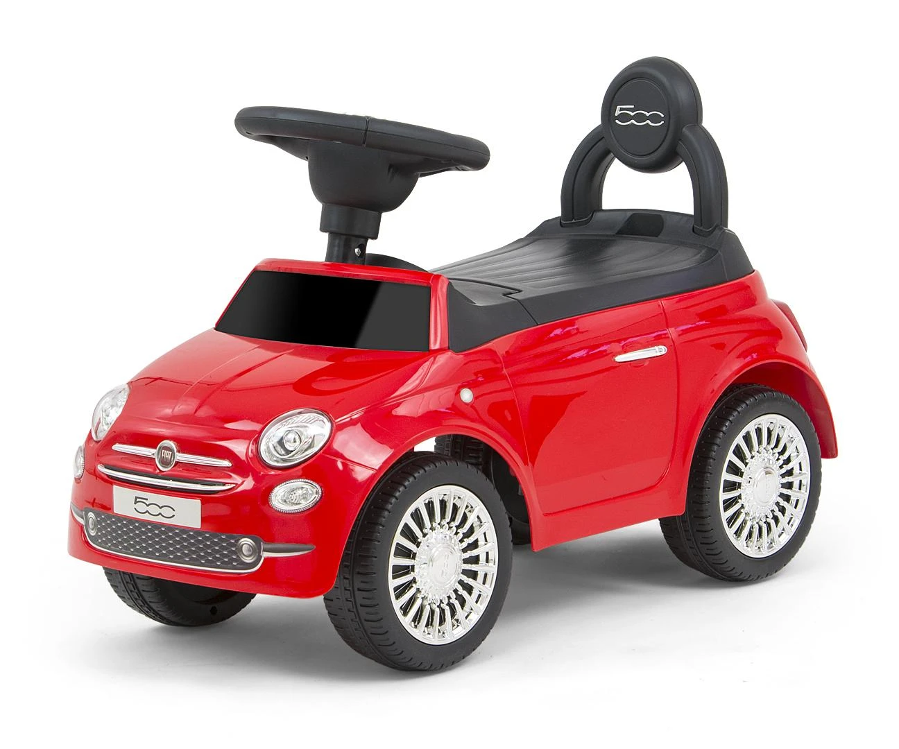Milly Mally Paspiriama mašinėlė Fiat 500, raudona