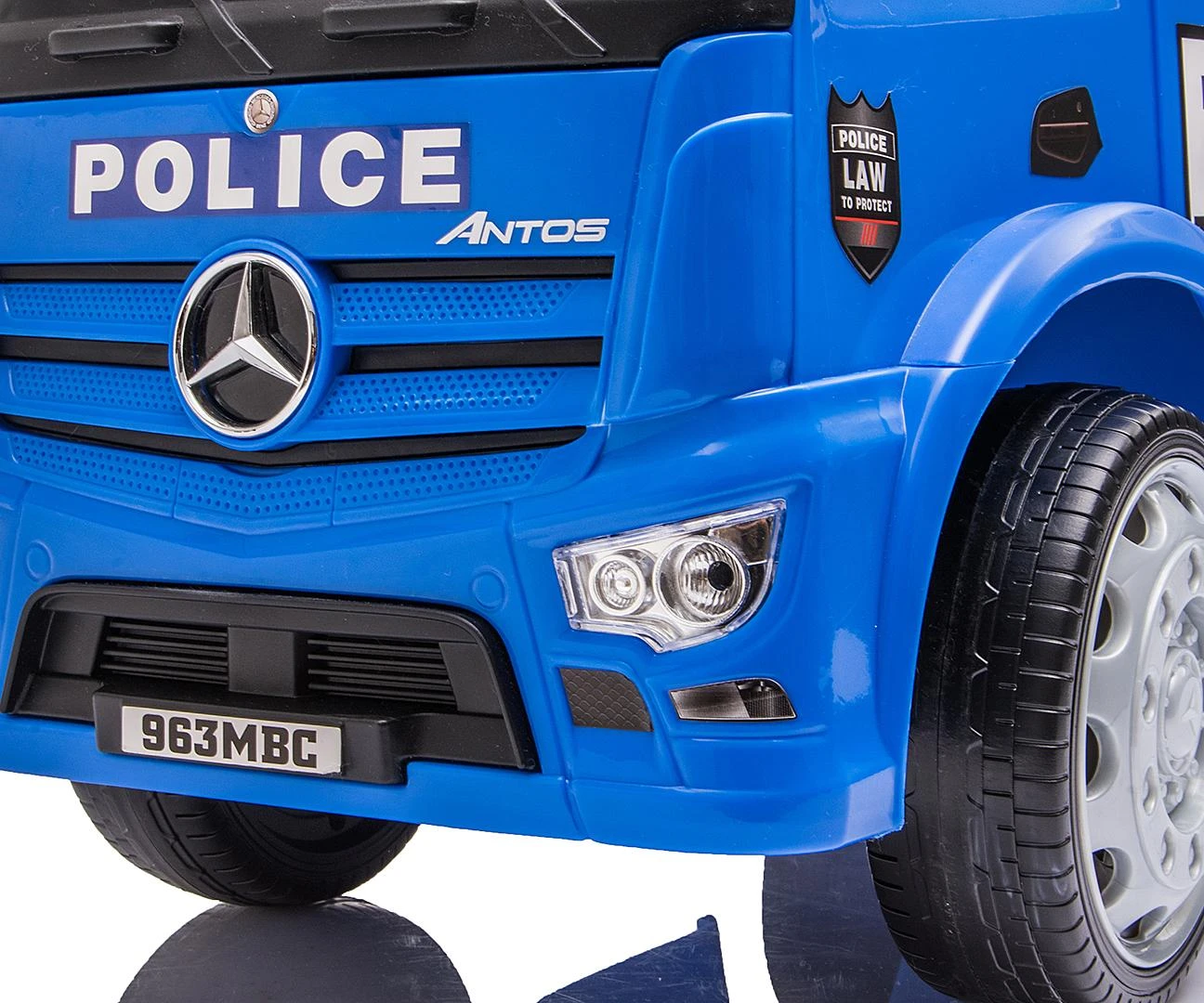 MILLY MALLY transporto priemonė Mercedes Antos policijos sunkvežimis