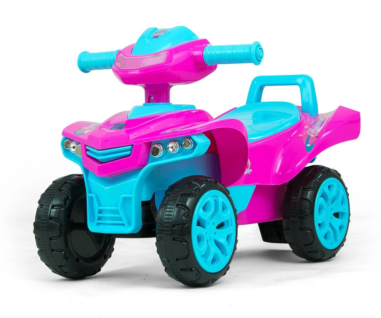 Paspiriama mašinėlė Milly Mally Monster Pink, rožinė
