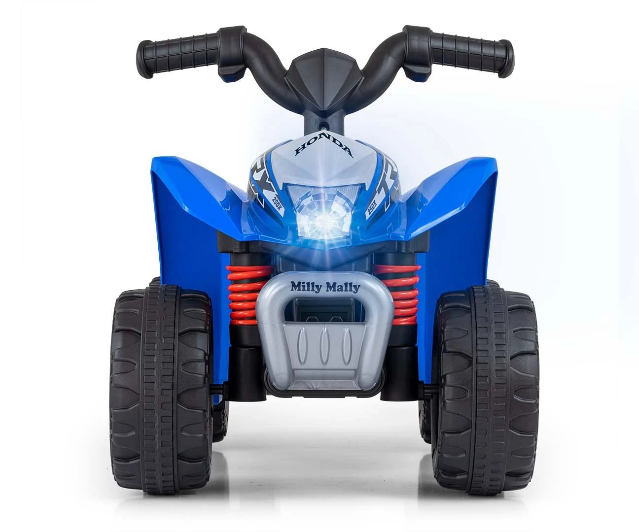 MILLY MALLY 4478 Akumuliatorinė transporto priemonė keturratis HONDA keturratis mėlynas
