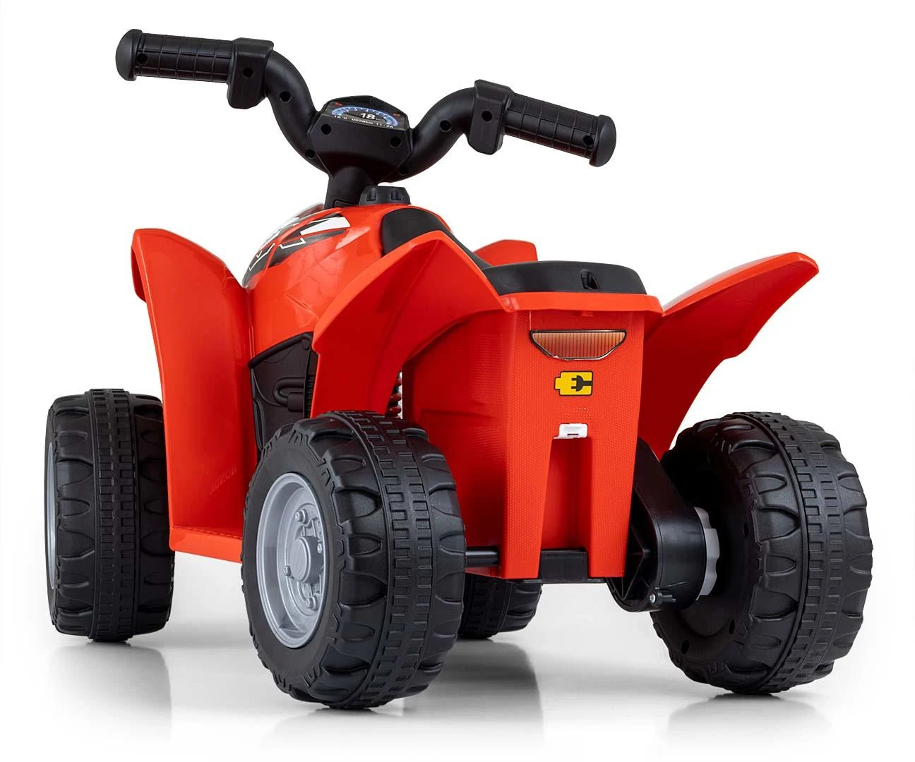 MILLY MALLY 4480 akumuliatorinė transporto priemonė keturratis HONDA keturratis raudonas