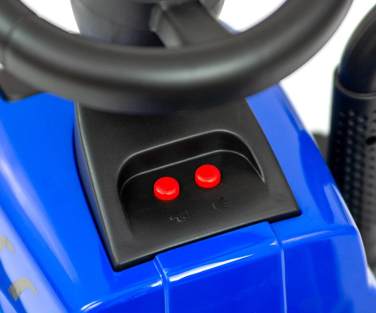 Milly Mally Jeździk Vežimėlis „New Holland T7“ traktorius, mėlynas