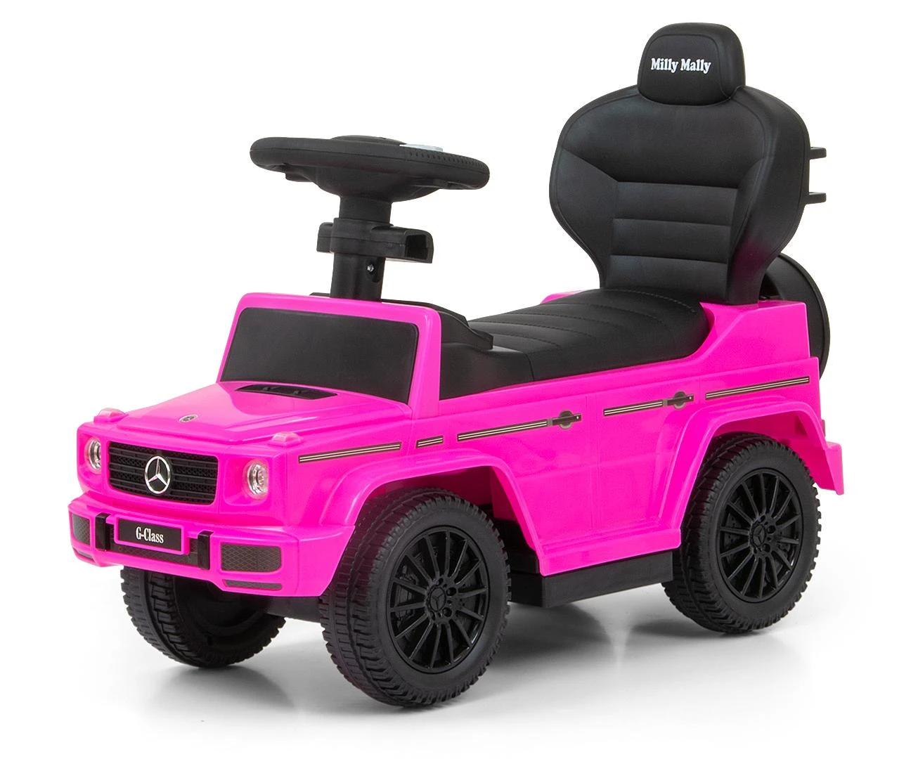 Milly Mally Transporto priemonė su rankena MERCEDES G350d, Rožinis