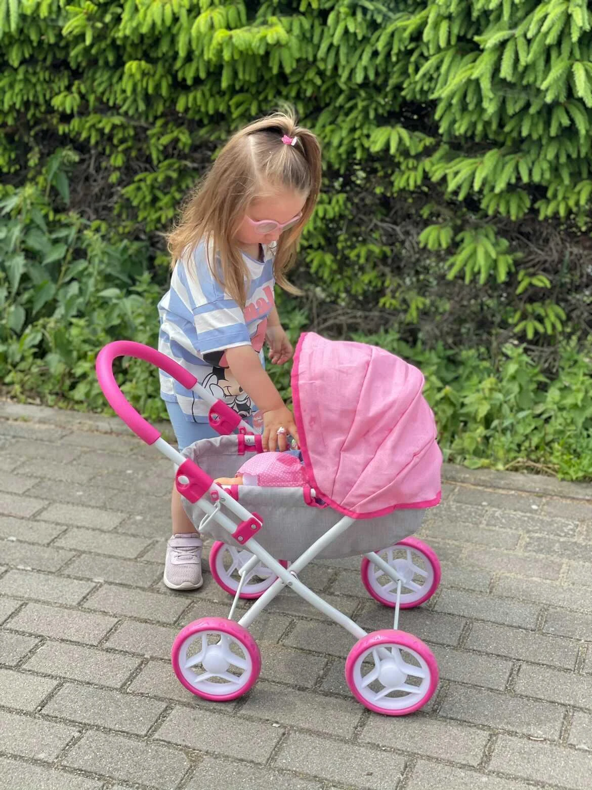 Milly Mally Dori lėlių vežimėlis, rožinės spalvos