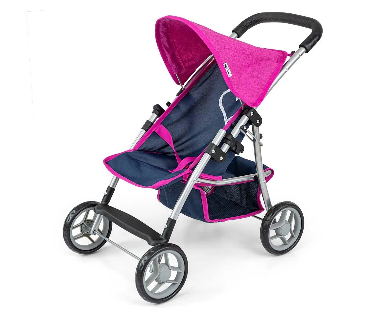 MILLY MALLY 4751 Natalie Prestige Navy lėlių vežimėlis