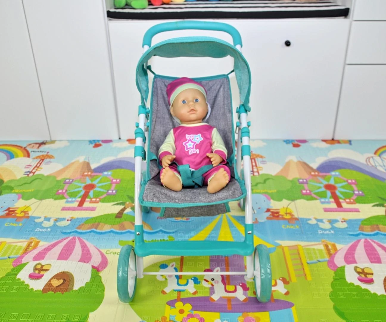 Milly Mally L2 lėlių vežimėlis