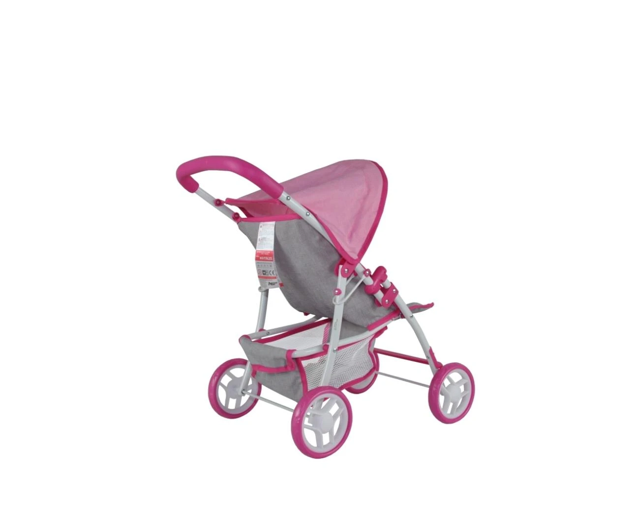 MILLY MALLY 2724 Lėlių vežimėlis Natalie Prestige Rožinis