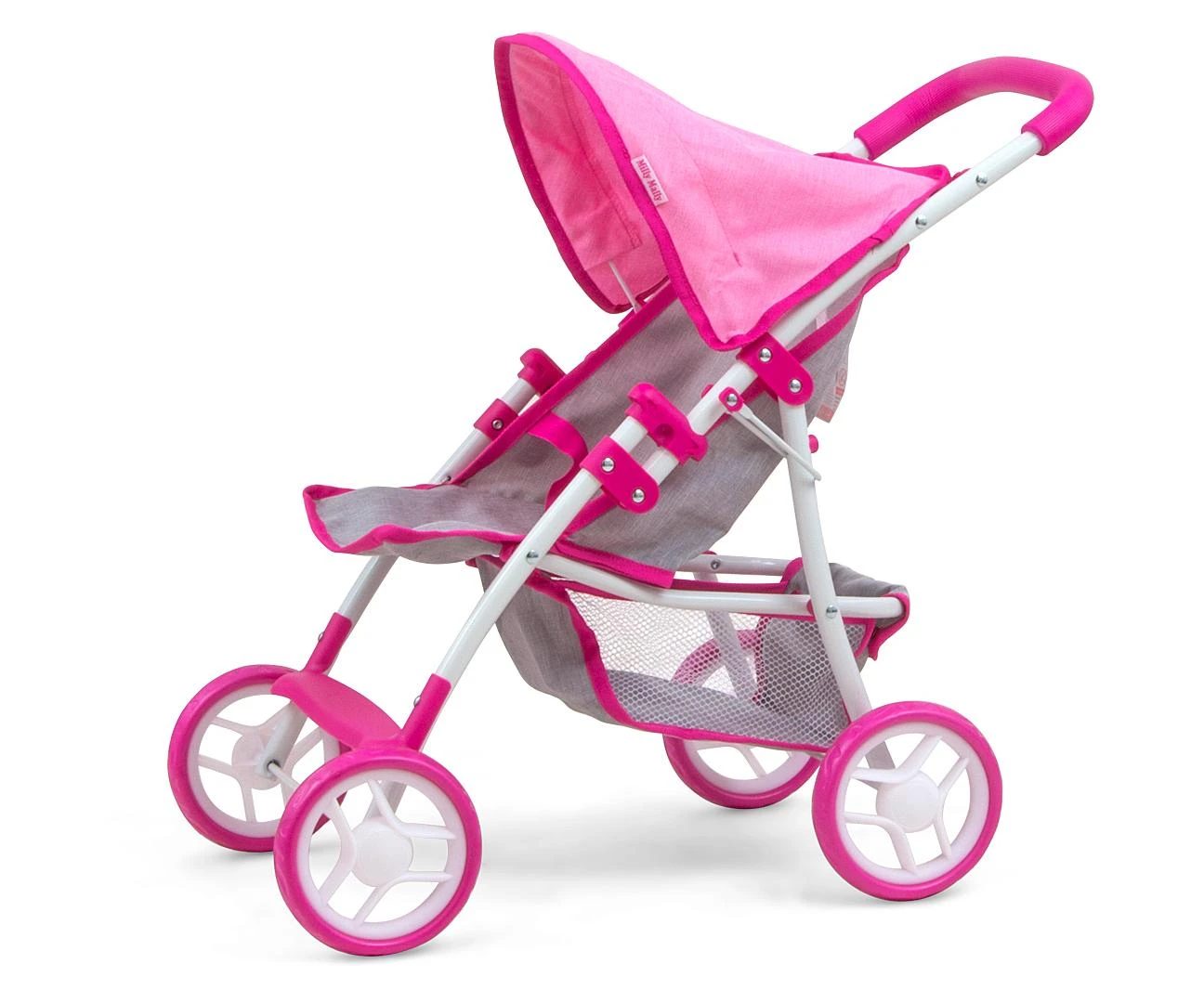 MILLY MALLY 2724 Lėlių vežimėlis Natalie Prestige Rožinis