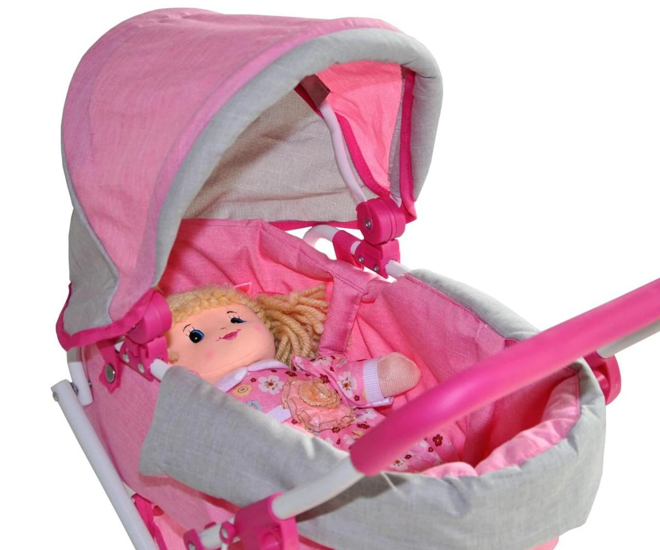 MILLY MALLY lėlės vežimėlis Alice Prestige Rožinis