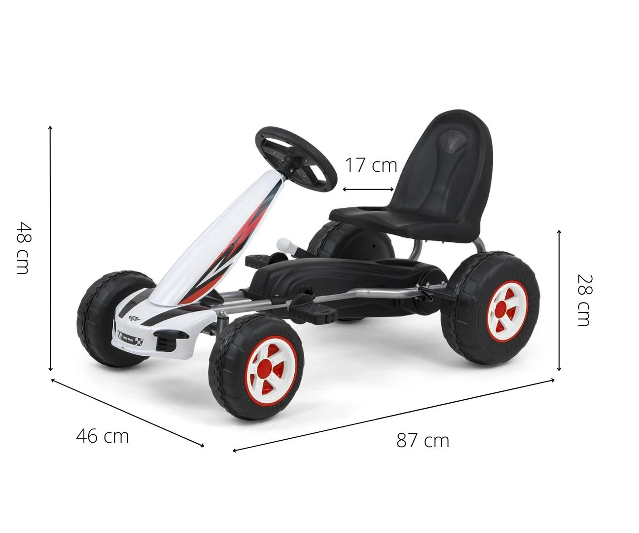 Milly Mally Vaikiškas transportavimo kartas „Viper“