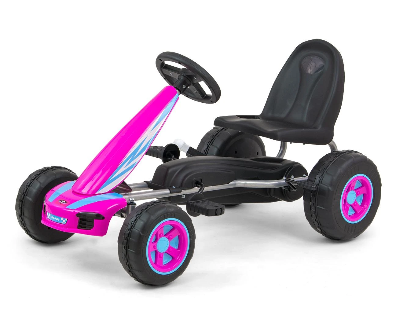 Pedalinis kartingas Milly Mally Viper Rožinė