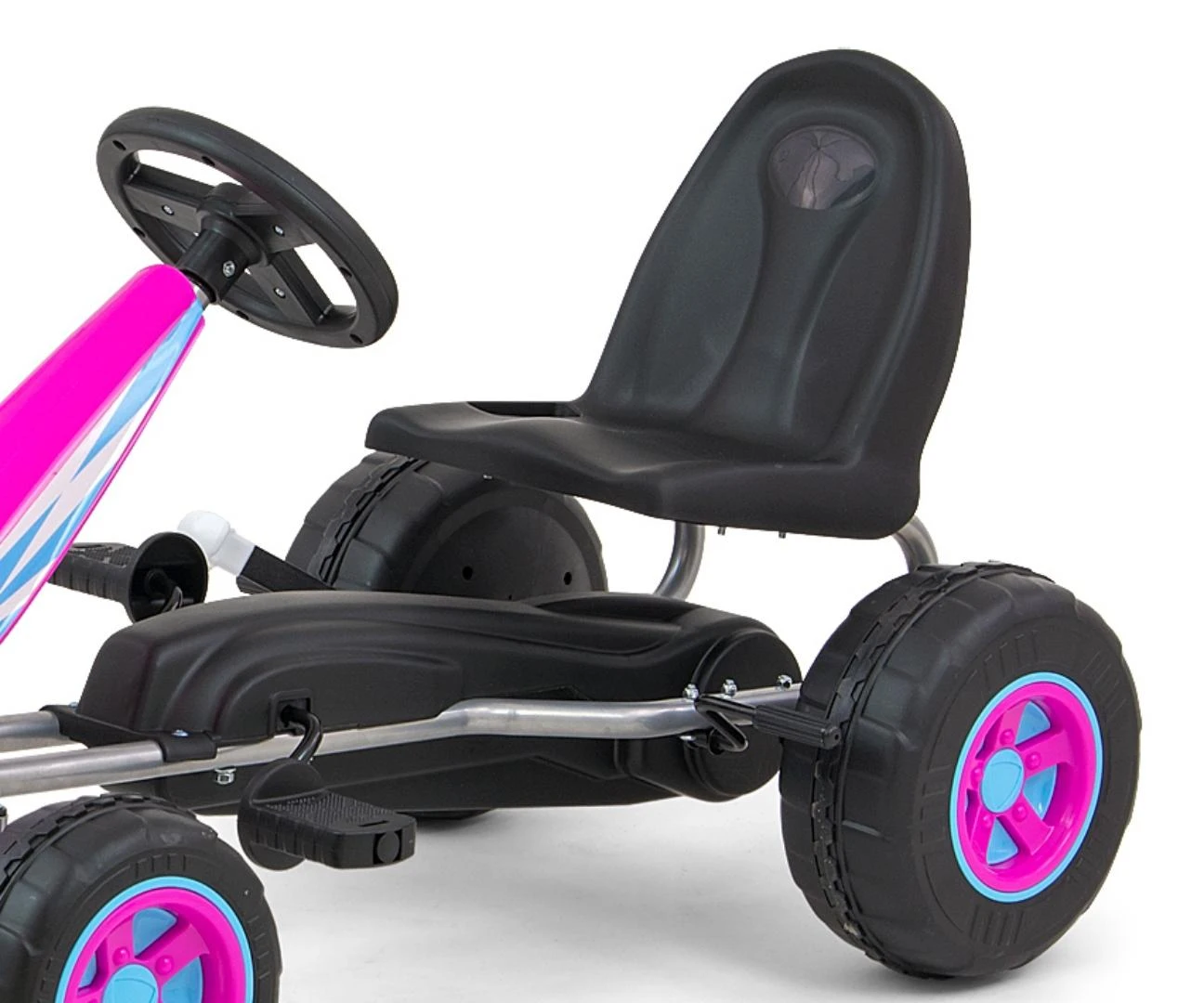 Pedalinis kartingas Milly Mally Viper Rožinė