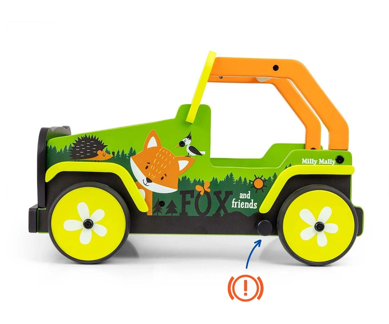 MILLY MALLY Explorer Fox ir draugai vaikštynė
