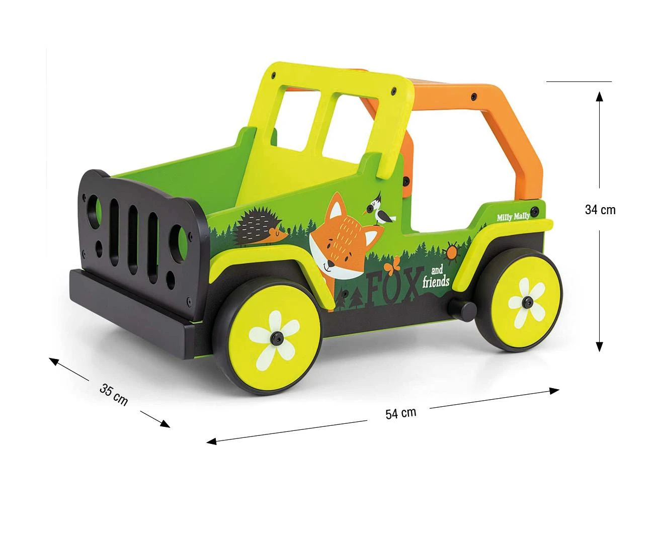 MILLY MALLY Explorer Fox ir draugai vaikštynė