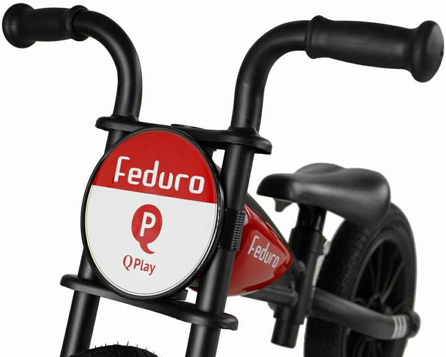 5683 Qplay Vaikų bėgimo dviratukas Feduro raudonas