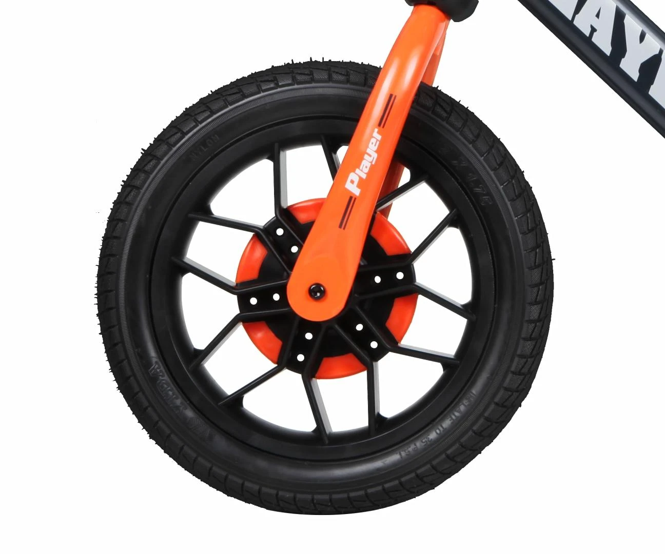 MILLY MALLY 4099 Qplay balansinis dviračio grotuvas oranžinis