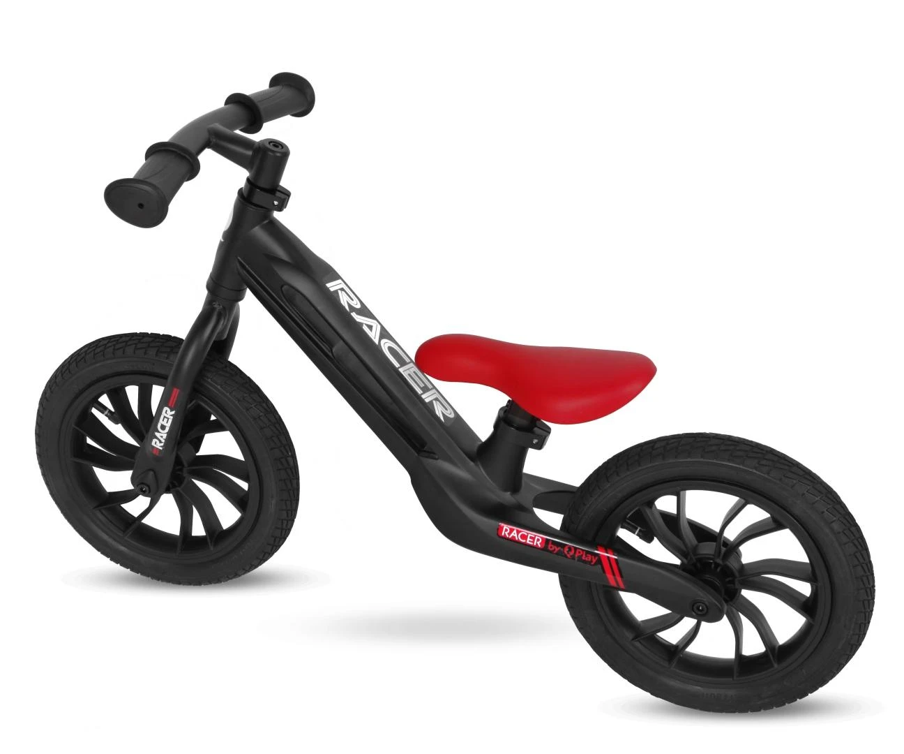 MILLY MALLY 3866 Qplay Racer balansinis dviratis juodas