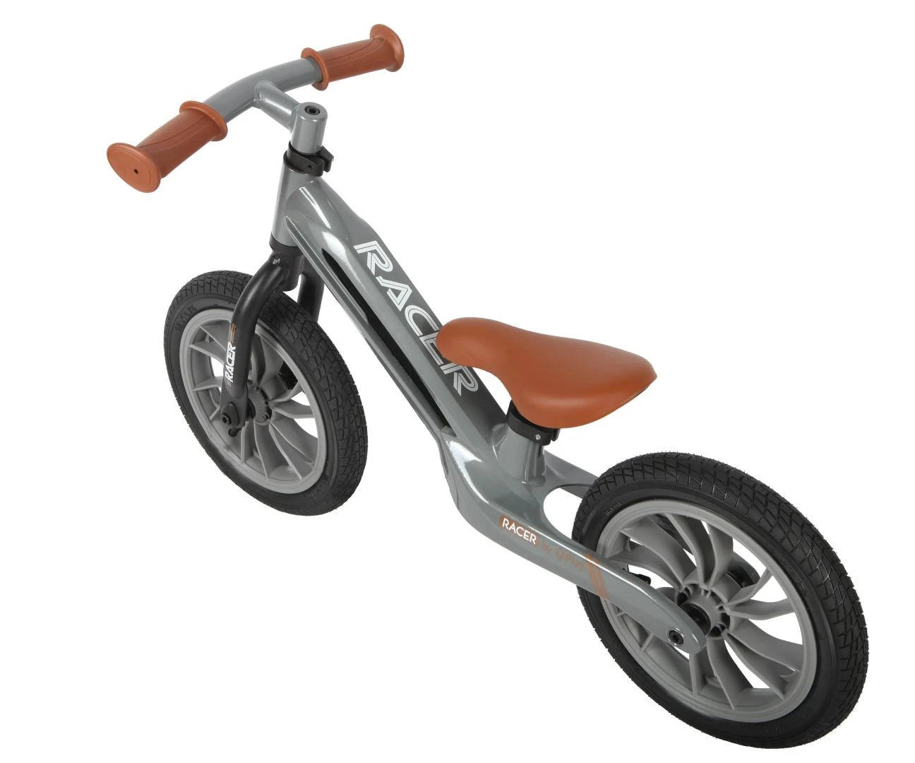 MILLY MALLY Qplay Racer balansinis dviratis pilkas