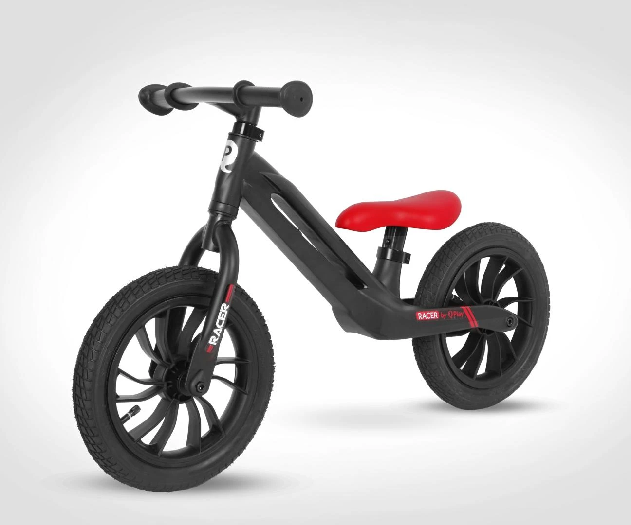 MILLY MALLY 3866 Qplay Racer balansinis dviratis juodas