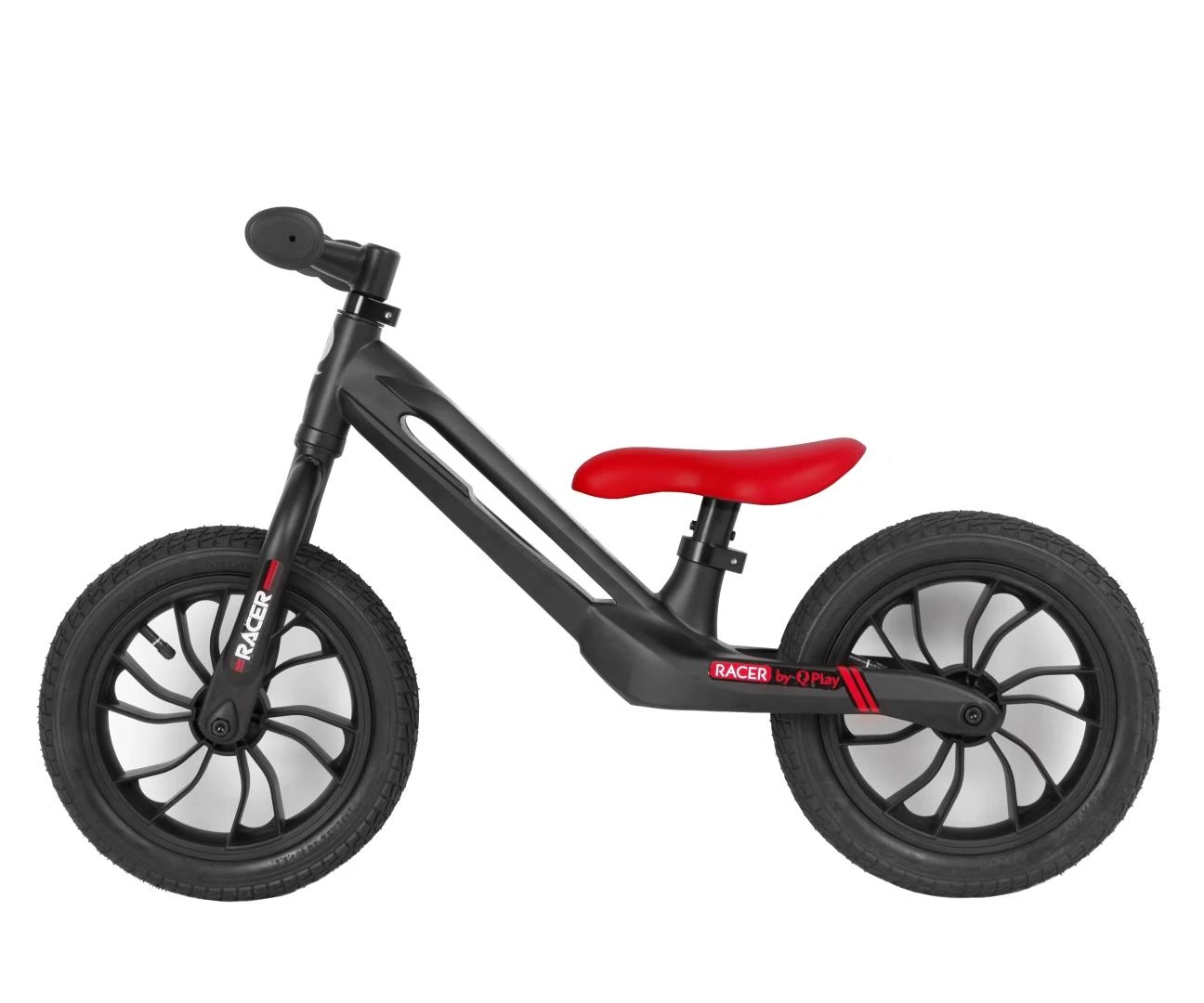 MILLY MALLY 3866 Qplay Racer balansinis dviratis juodas