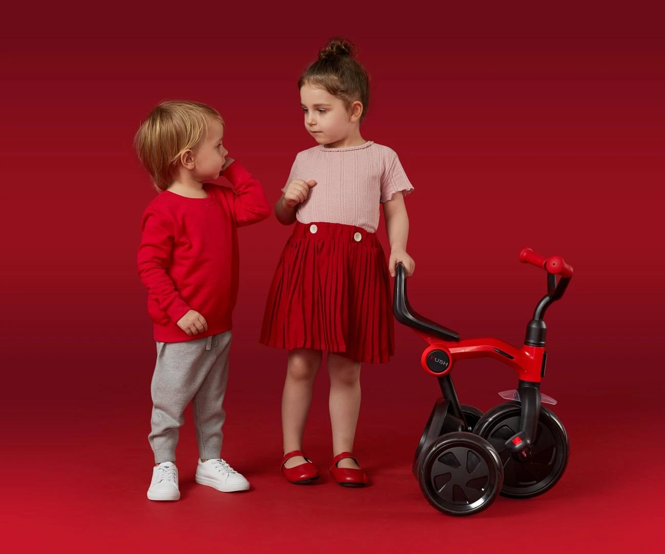 MILLY MALLY Qplay Triratis Skruzdėlytė raudona
