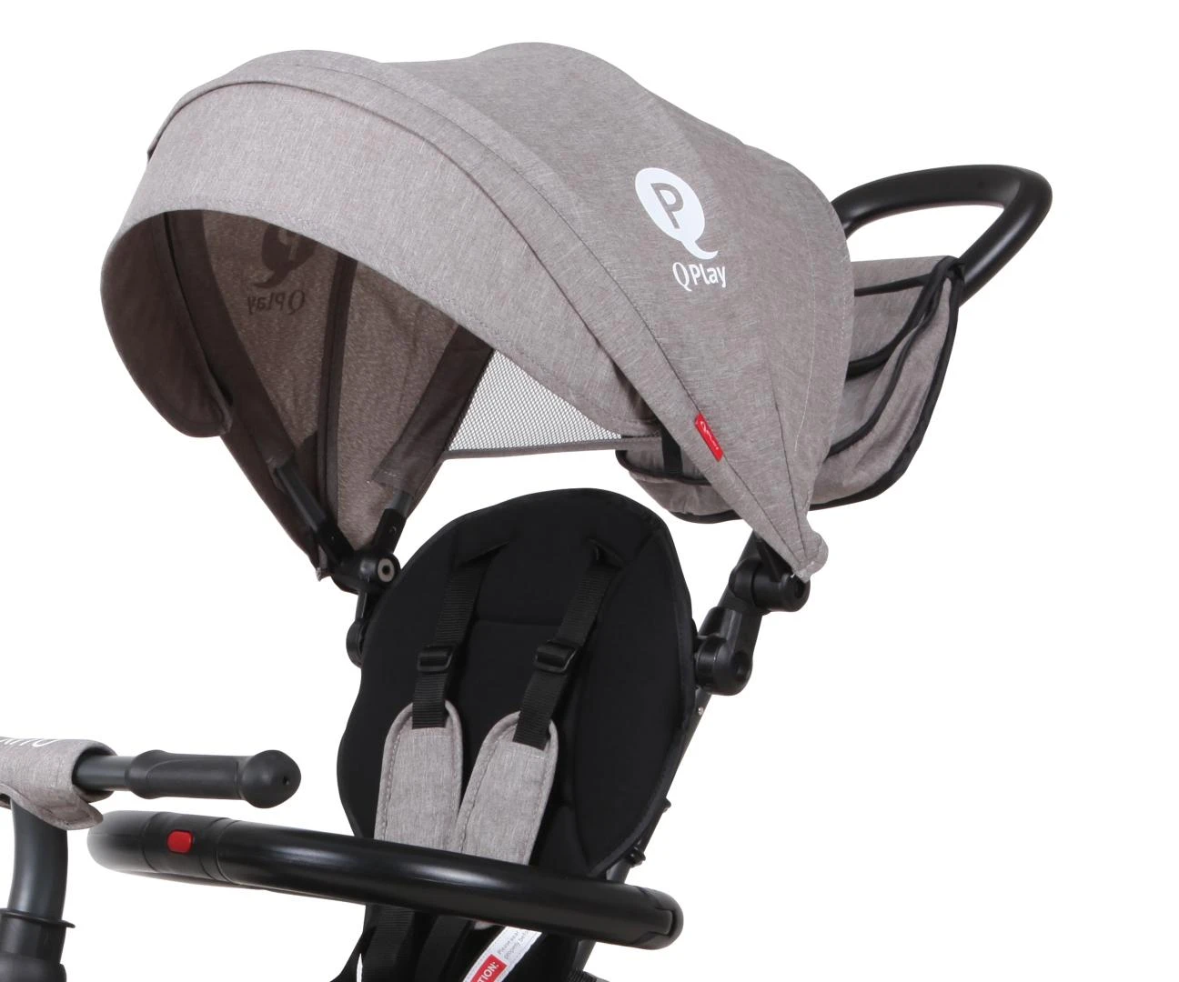MILLY MALLY 3841 Qplay Triratis Rito Plus pilka