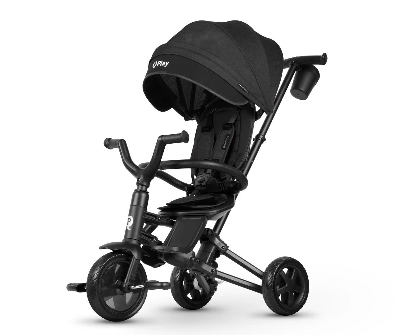 MILLY MALLY 5241 Qplay Triratis Nova Niello juodas