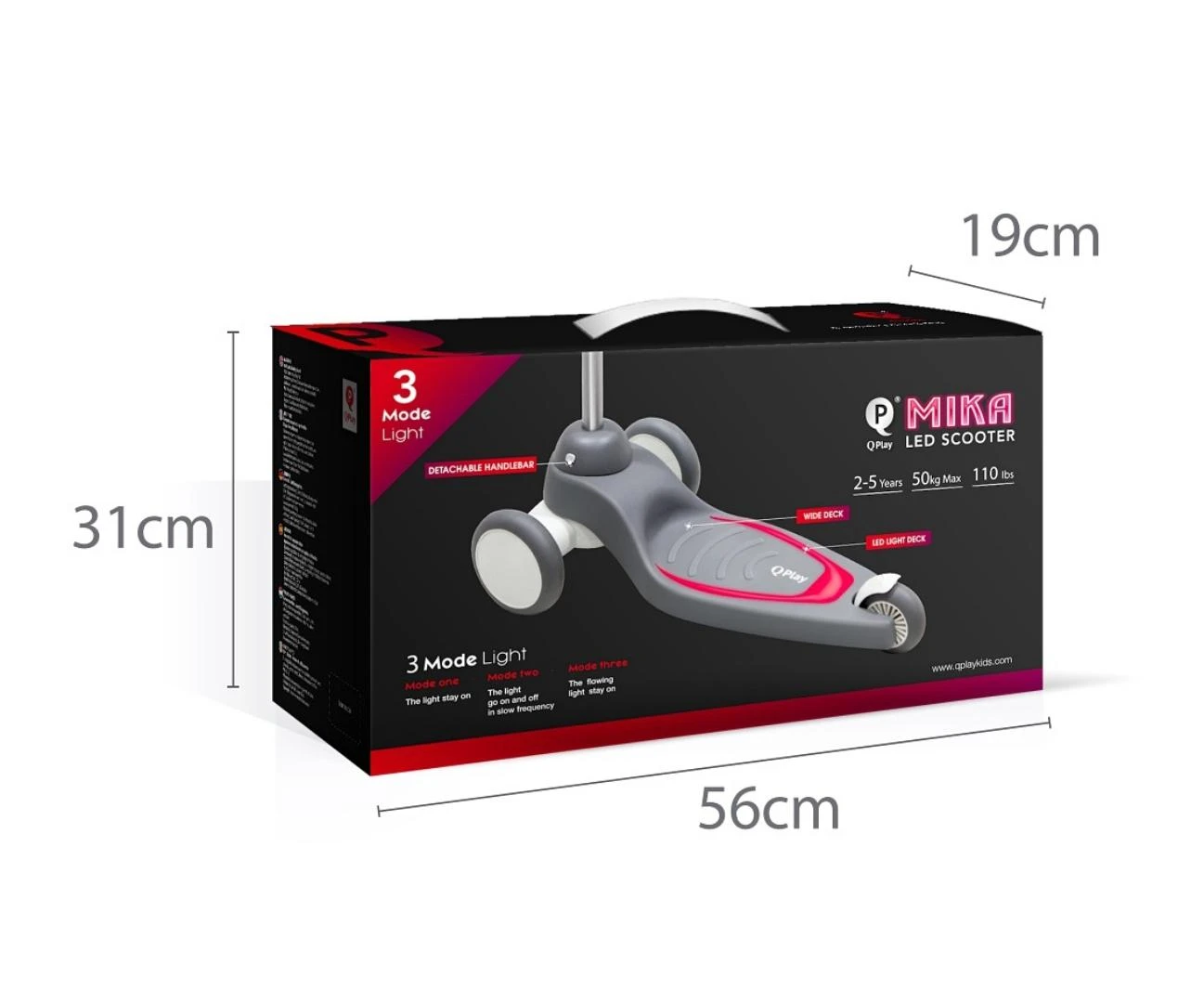 Moteris Qplay Raudona MikA (4096)