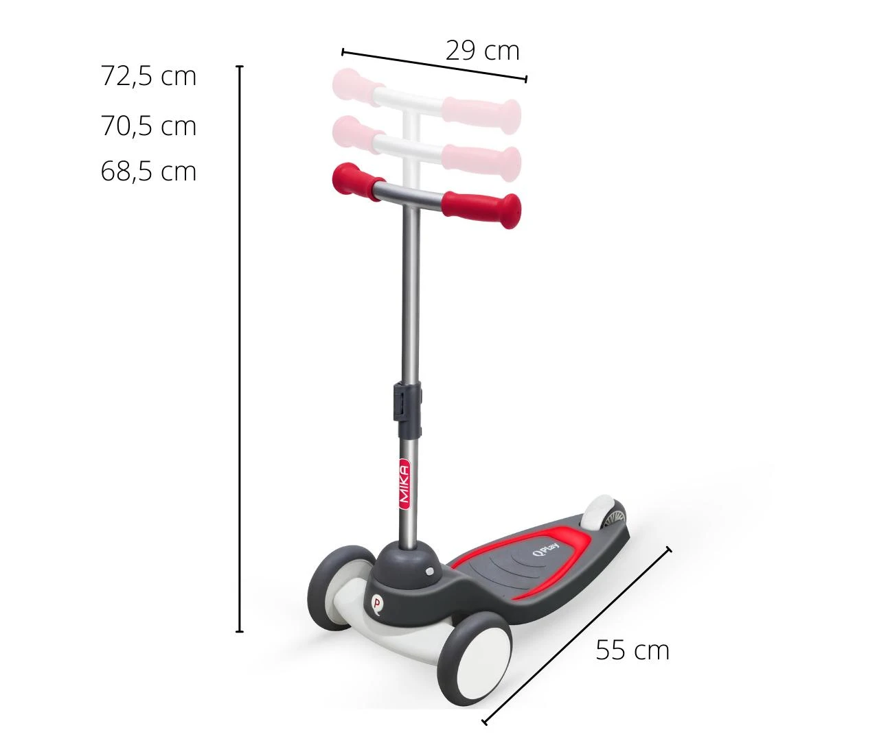 Moteris Qplay Raudona MikA (4096)