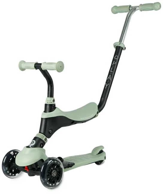 MILLY MALLY 5691 Qplay Sema Pro 3in1 Motoroleris žalias
