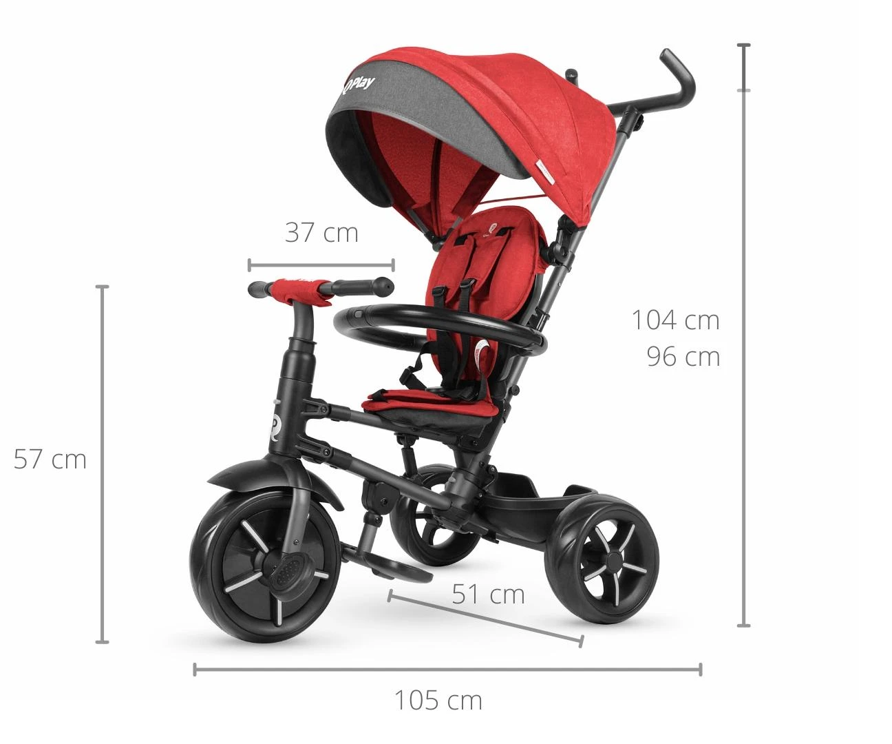 Triratis Qplay Rito Star, Raudona