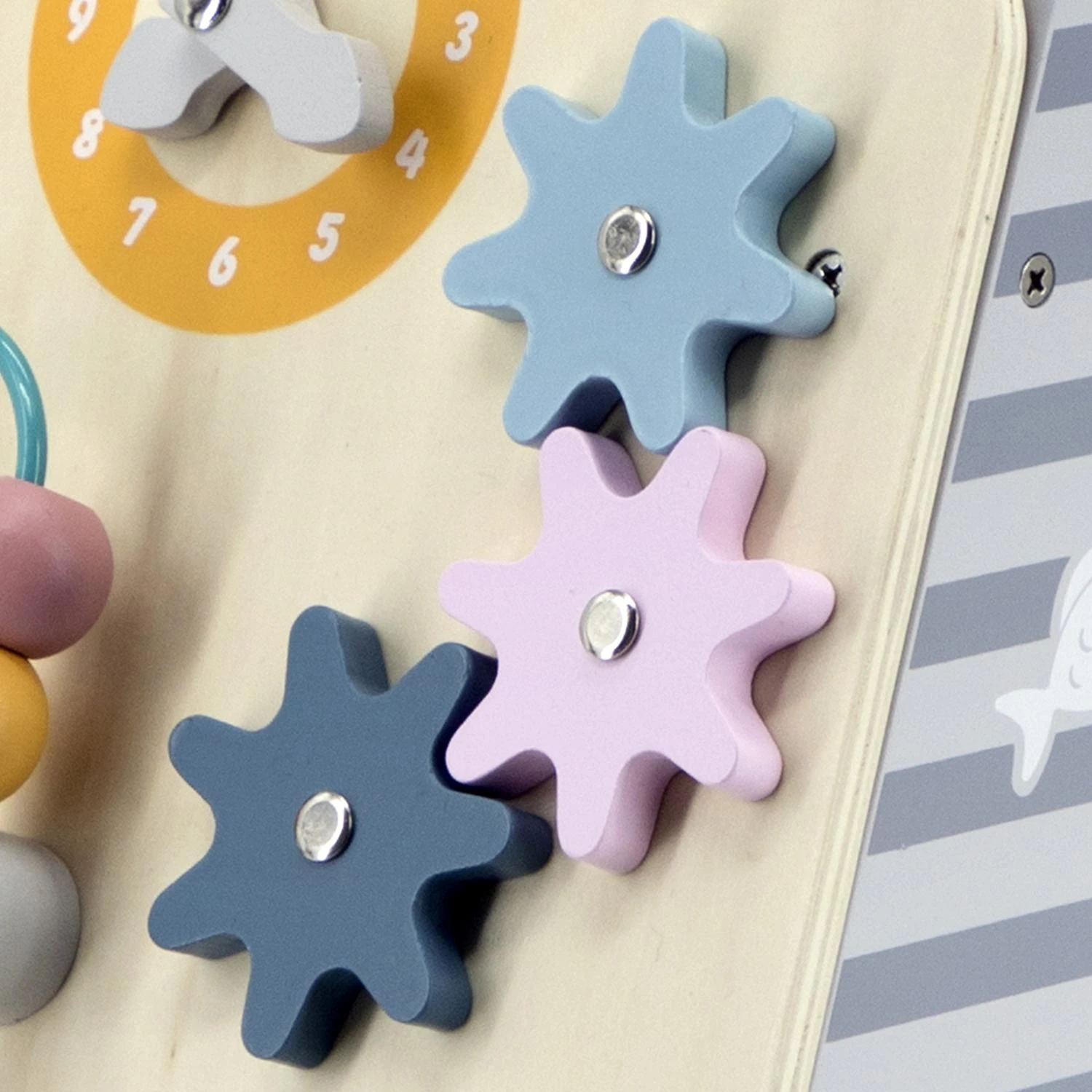 Viga Toys Vaikiškas Edukacinis Pchachas - Medinis Kelių Žaislas su Formų Atitikimo Funkcija