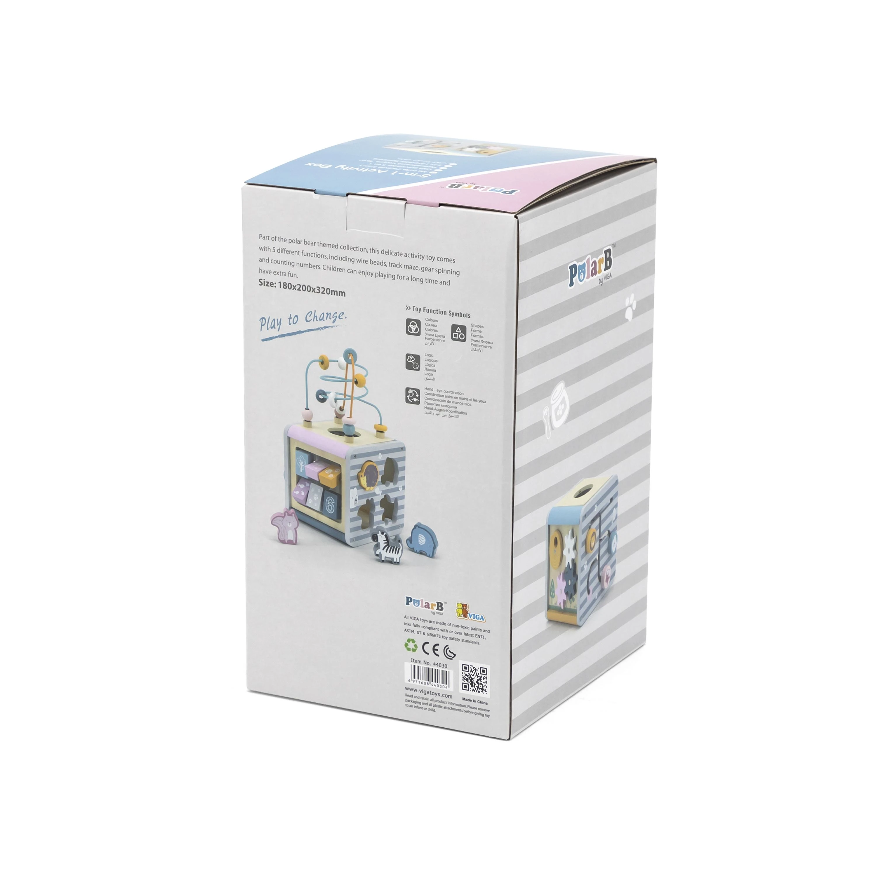 Viga Toys Lavinantis Medinis Žaislas VIGA Polar 5w1