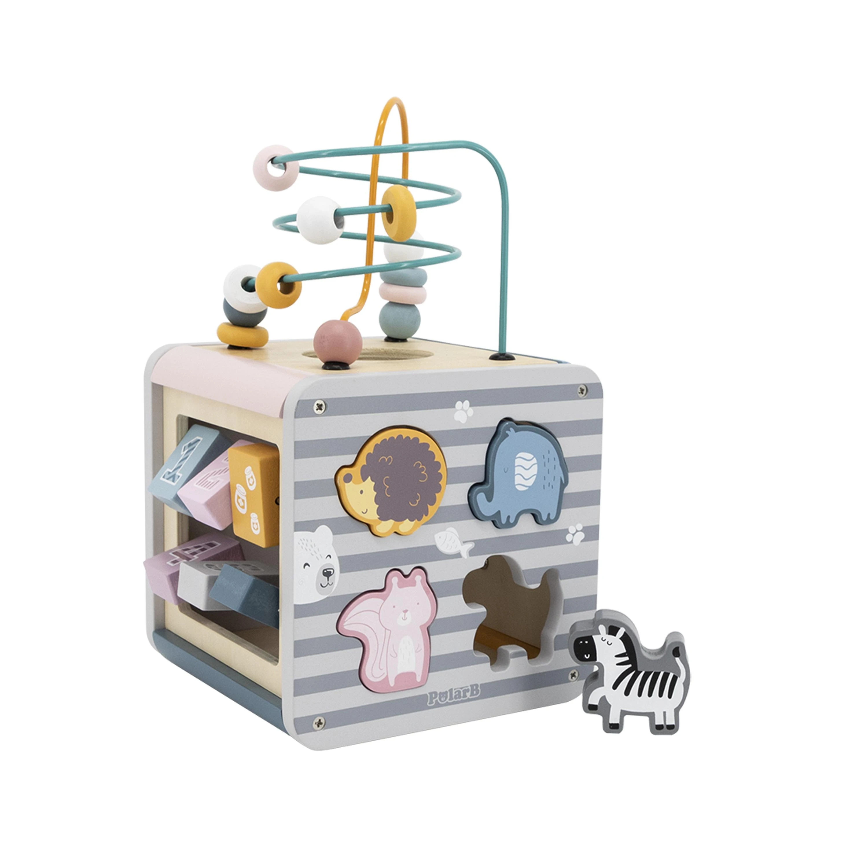 Viga Toys Lavinantis Medinis Žaislas VIGA Polar 5w1
