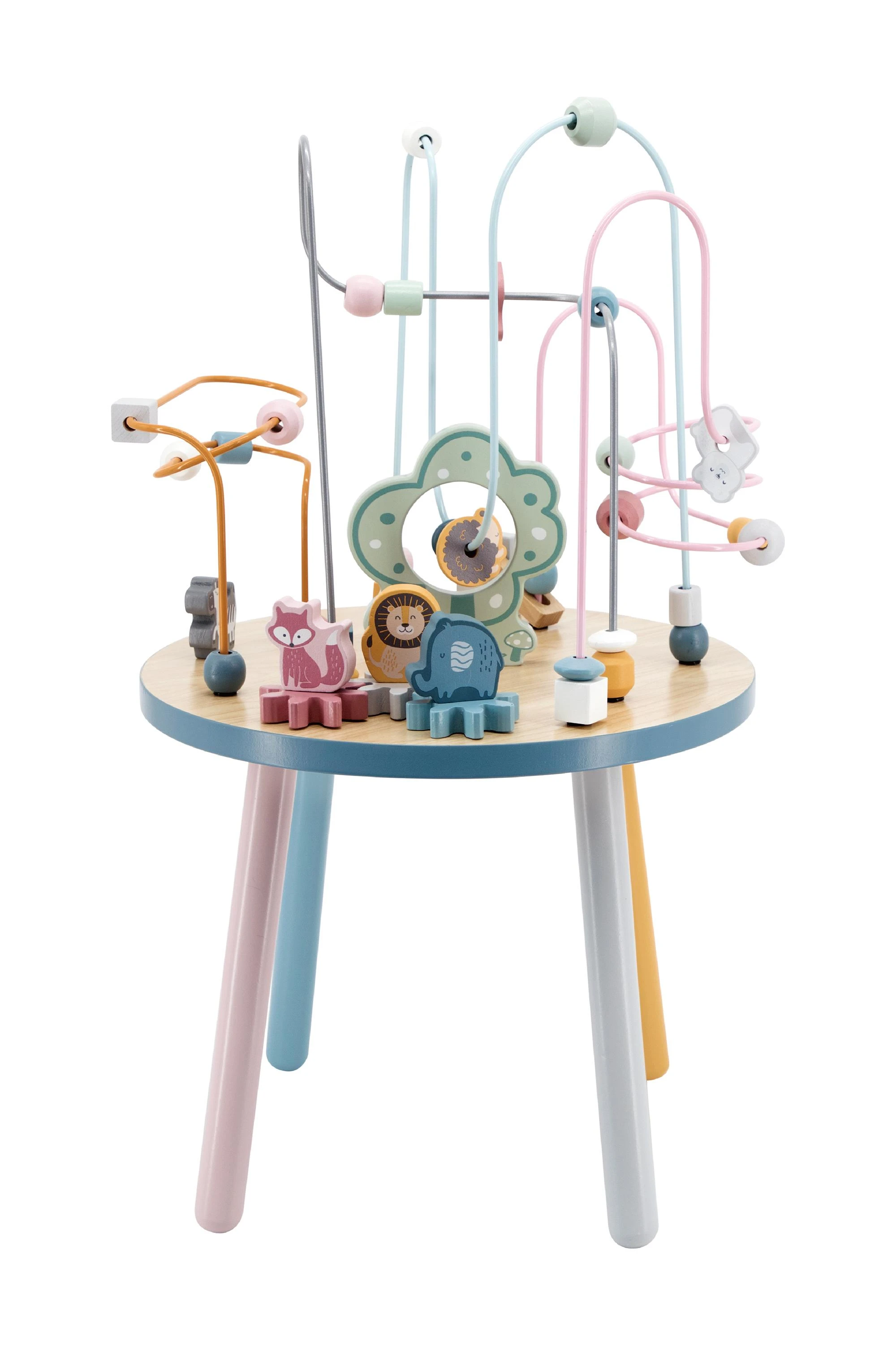 Viga Toys Medinis Edukacinis Stalas Manipuliacija Su Gyvūnais