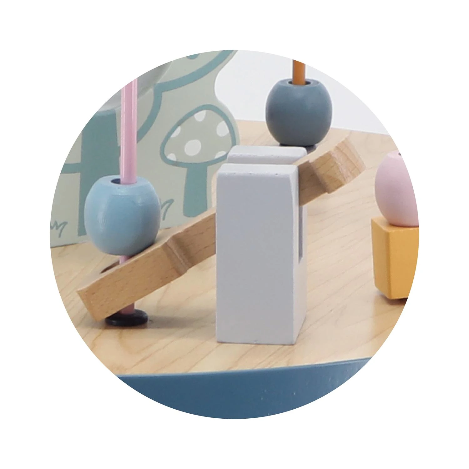 Viga Toys Medinis Edukacinis Stalas Manipuliacija Su Gyvūnais