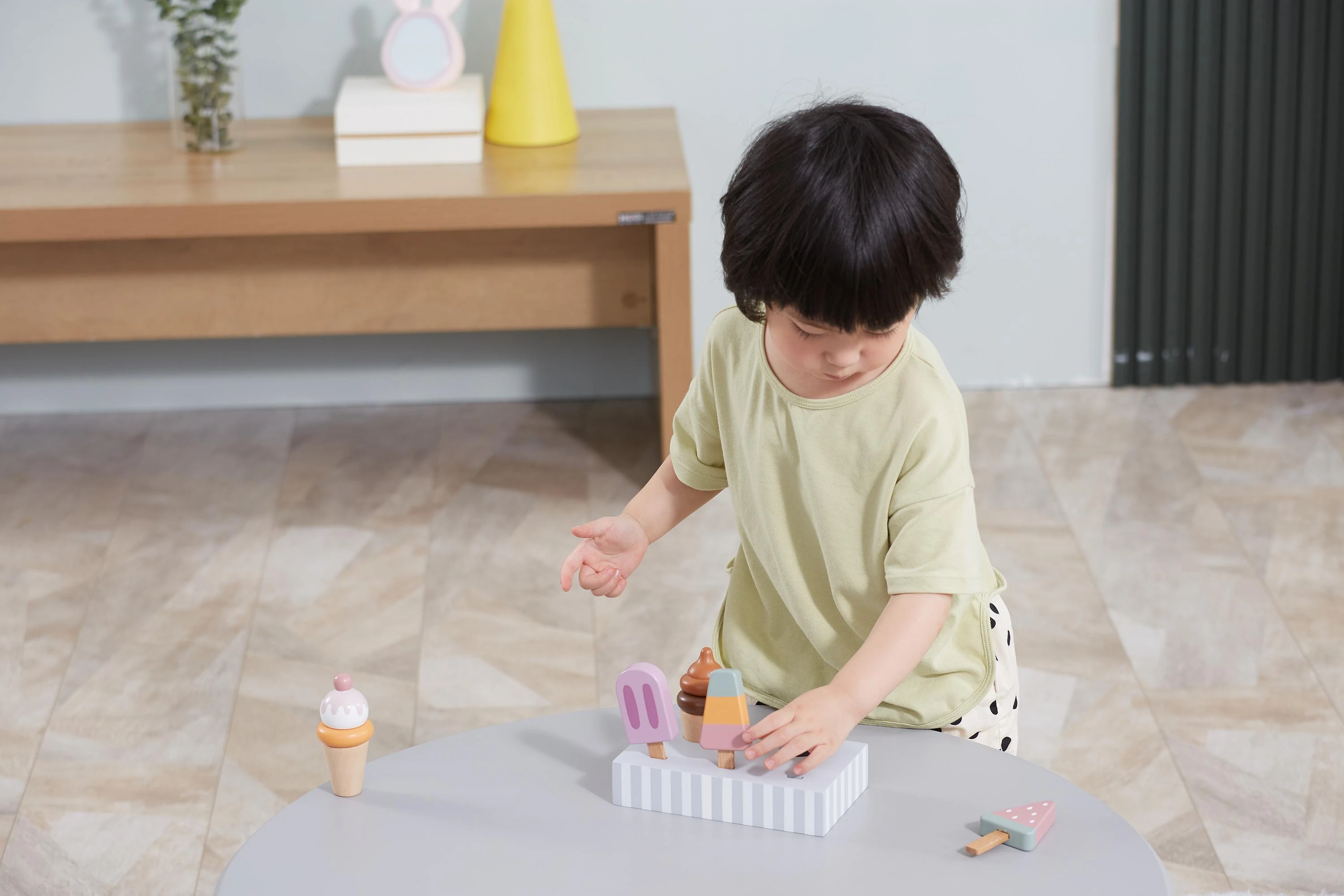 Viga Toys Medinių ledų rinkinys VIGA PolarB