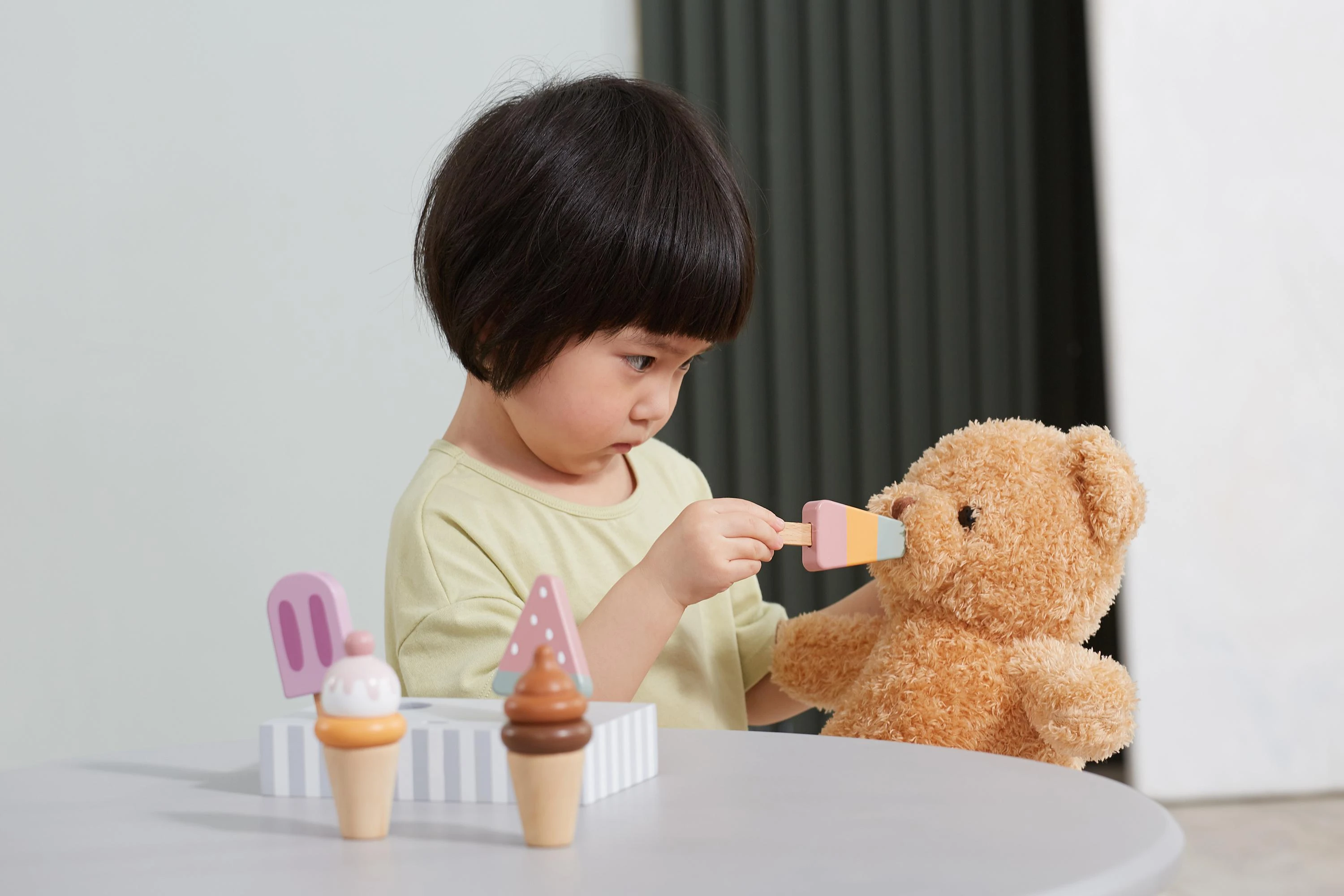 Viga Toys Medinių ledų rinkinys VIGA PolarB
