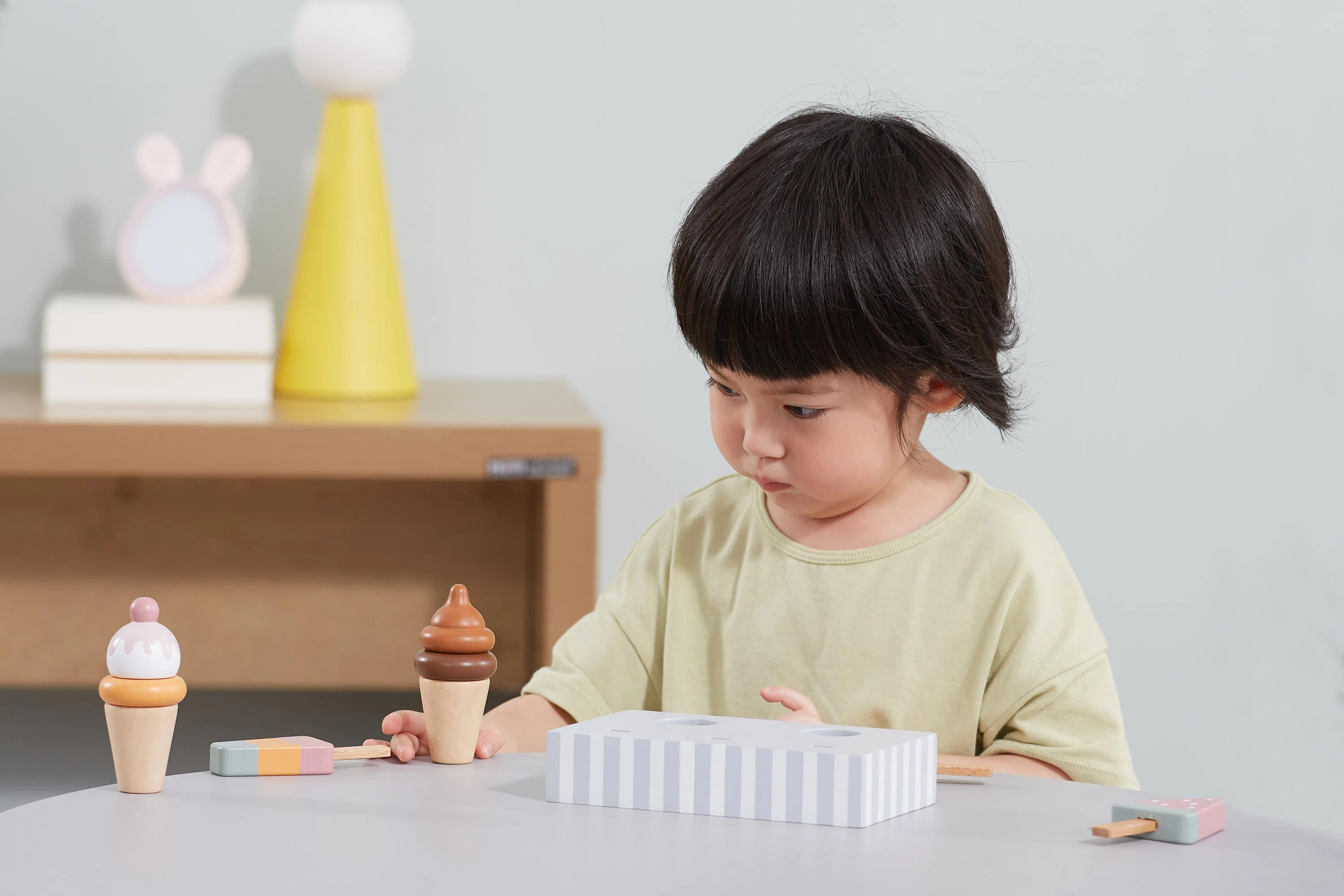 Viga Toys Medinių ledų rinkinys VIGA PolarB