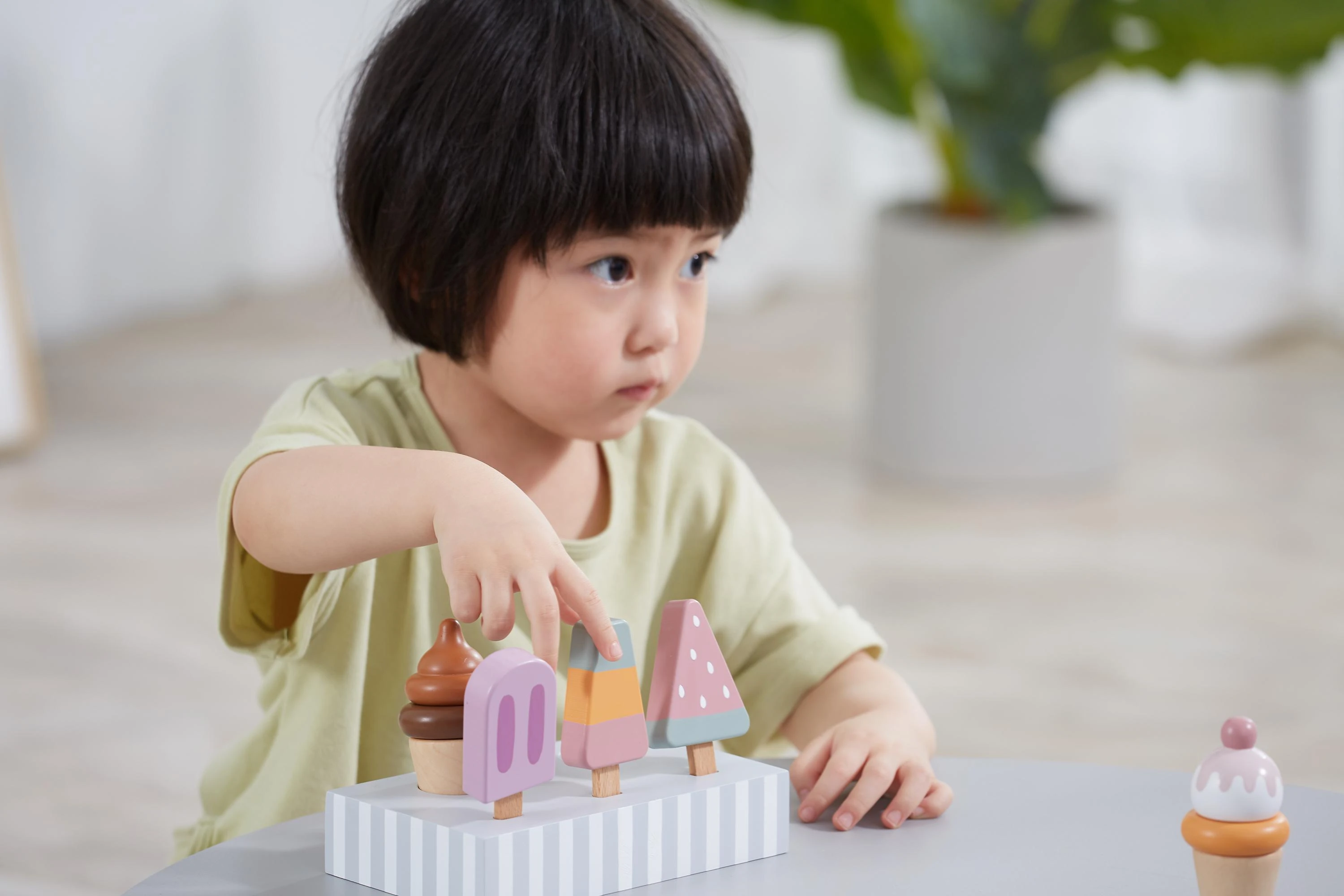 Viga Toys Medinių ledų rinkinys VIGA PolarB